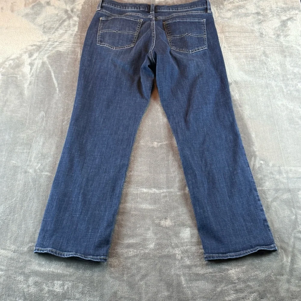 Lucky Brand Women's Jeans Size 12/31‎ Straight Leg High Rise Dark Wash